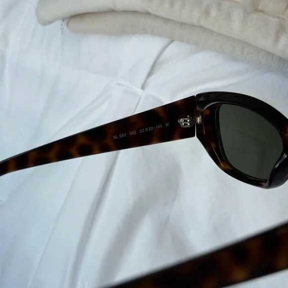 Saint Laurent Tortoise Shell Sunglasses